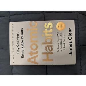 Atomic Habits by James Clear - Hardcover Book